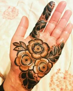 easy simple mehndi design 