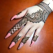 hand mehndi designs simple 