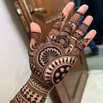 easy mehndi designs for hands 