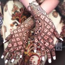 simple mehndi designs hands 