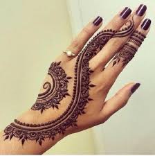 new mehndi design simple 