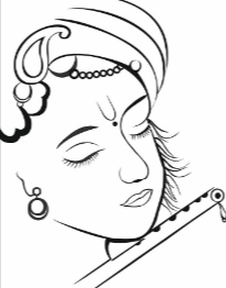 janmashtami drawing images