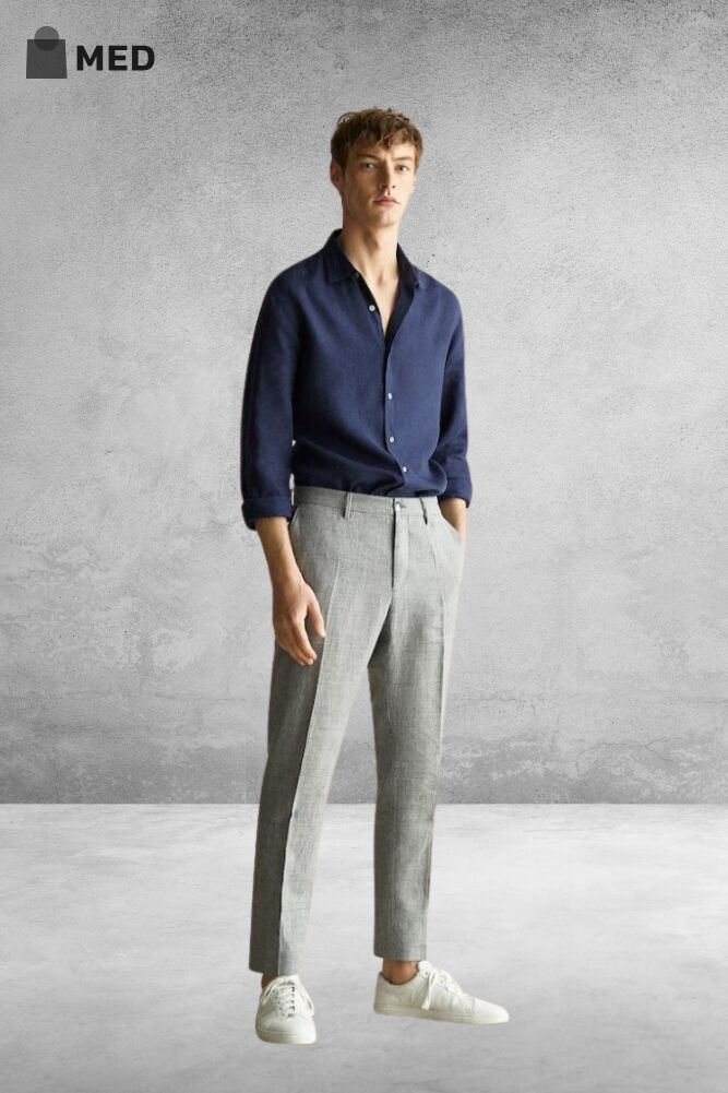 12 Trending Grey Pant Matching shirt Combination Ideas For Men